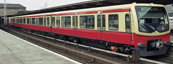 Kato HobbyTrain Lemke H2610 - 4pc Railcar Set BR 481 S-Bahn Berlin Gmbh Quarter Train